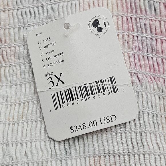 Free People Yumi Kim Women's Pink Charli Dress Floral Print Maxi Size 3X‎ - Picture 2 of 14